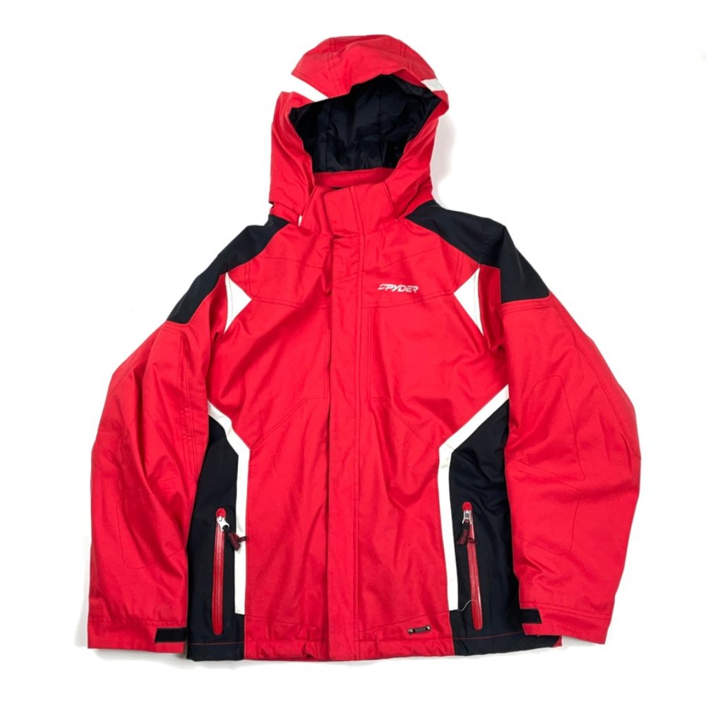 Spyder Fang Core Full-Zip Ski Jacket Zip Hood